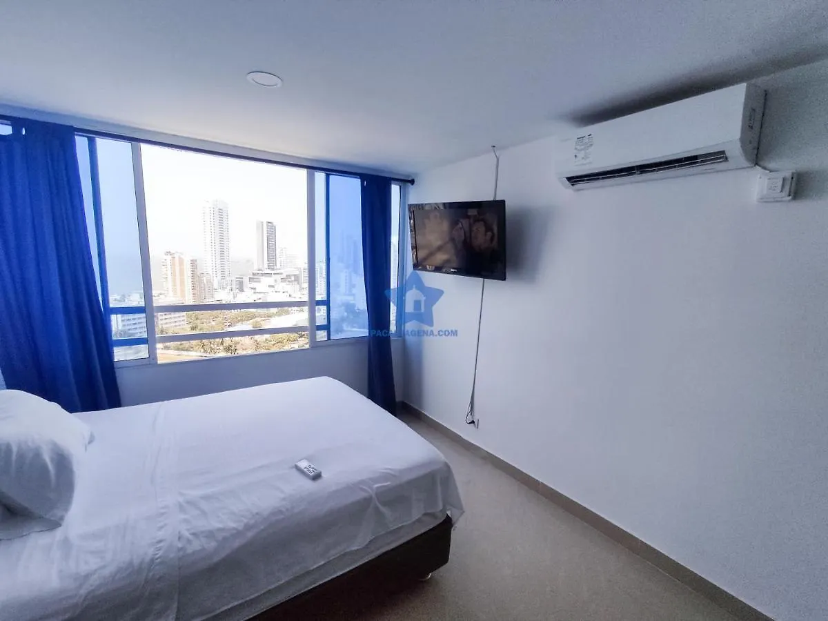 Aparta Estudio Vista Piso 20 Apartment Cartagena Colombia
